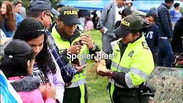 Colombians celebrate festival with roasted guinea pigs