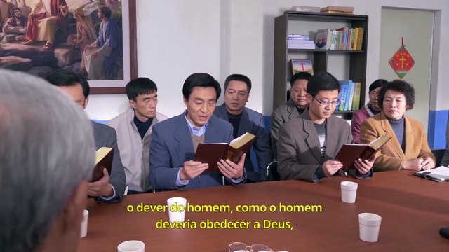 Filme evangélico O mistério da divindade Trecho 4 – Somente Deus encarnado pode fazer a obra de julgamento nos últimos dias