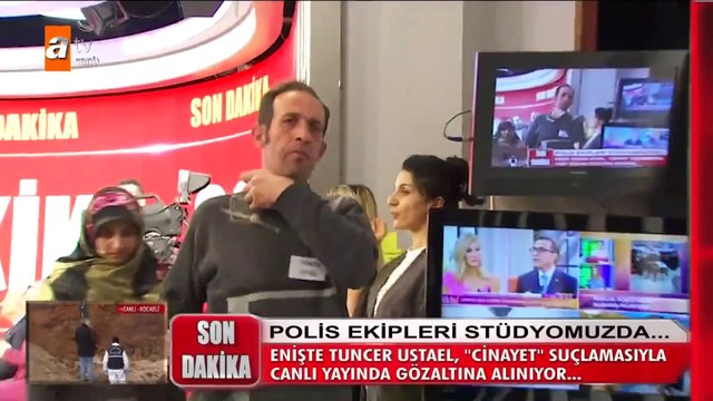 Palu ailesinden Tuncer Ve eşi Emine Ustael canlı yayında gözaltına alındı