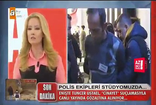 Tuncer Ustael, canlı yayında gözaltına alındı