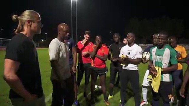 Découvrez les premières images de Passe décisive , la nouvelle série de RMC Sport avec Emmanuel Petit, Rolland Courbis et Willy Sagnol