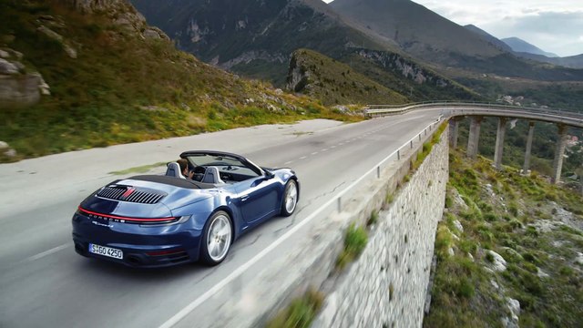 2019 Porsche 911 Cabriolet Carrera 4S typ 992 - HD official movie