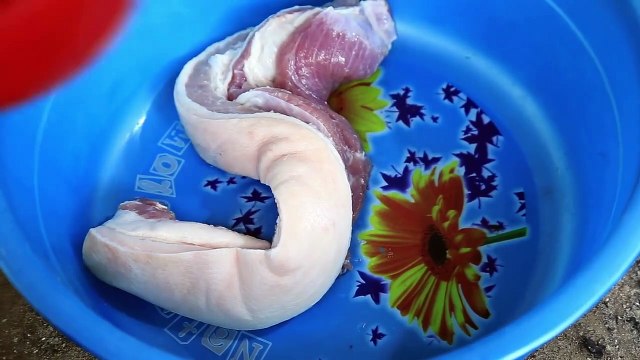 Yummy nấu thịt lợn BBQ với công thức nấu cơm - Kỹ năng nấu ăn