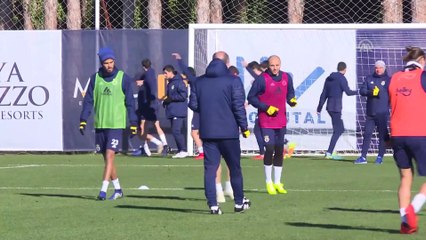 Fenerbahçe'de ikinci yarı hazırlıkları - ANTALYA