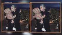 Kylie Jenner Cradles Stormi In $380 Burberry Coat