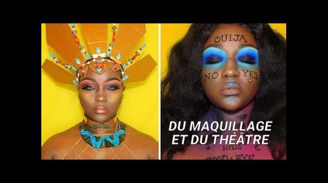 Pour ses maquillages, cette Instagrameuse s’inspire de sa passion pour le théâtre