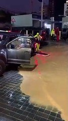 العاصفة التى ضربت لبنان