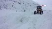 Ağrı'da Kapanan Köy Yollarında Karla Mücadele Çalışması Devam Ediyor