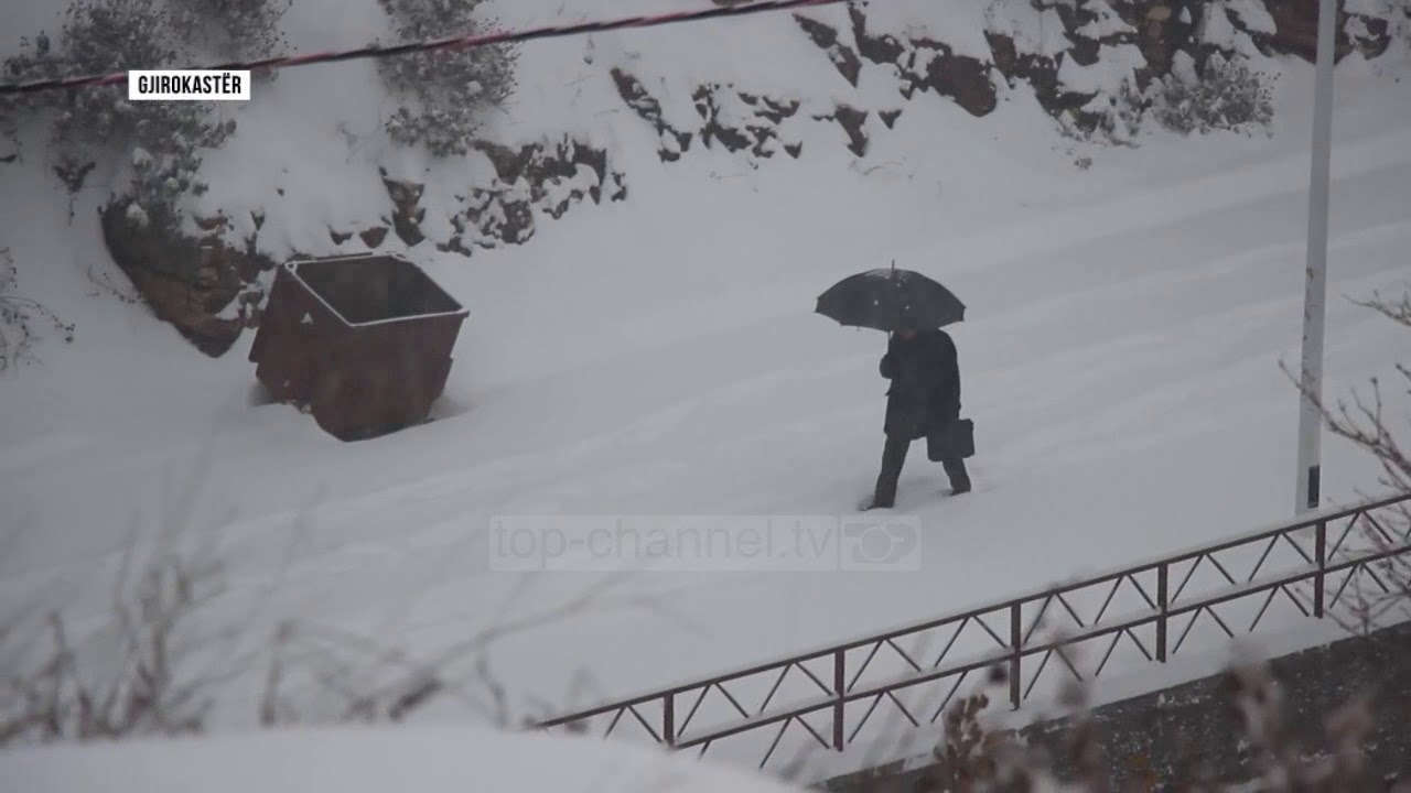 Zbardhet Shqipëria; Dëborë në Shkodër, Elbasan e Gjirokastër - Top Channel Albania