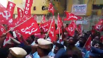 போராட்ட களமாகும் பந்த், கிண்டியில் ரயில் மறியல்-வீடியோ