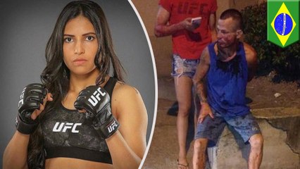 Man tries to rob UFC's Polyana Viana in Rio, fails painfully