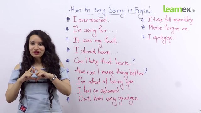 English Speaking Practice Lesson ‘Sorry’ बोलने के 12 तरीके ¦ Speak English fluently & Confidently