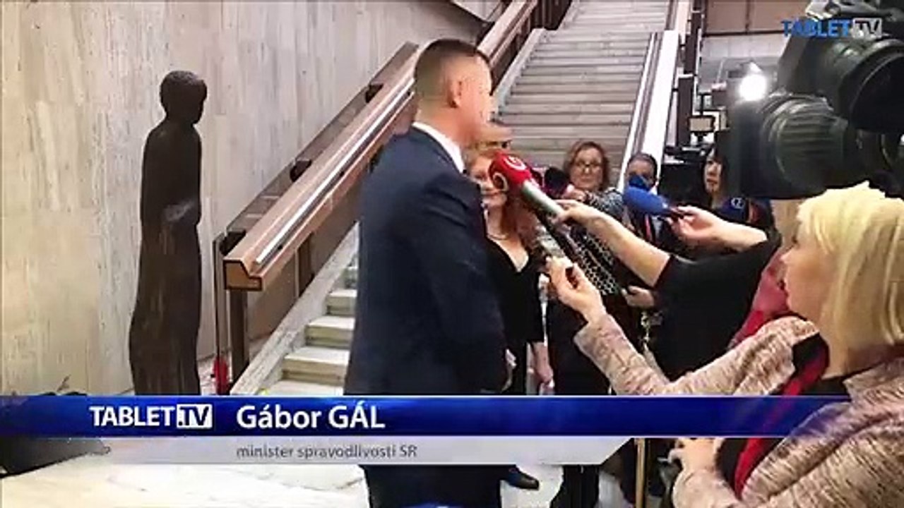 ZÁZNAM: Brífing ministra spravodlivosti Gábora Gála