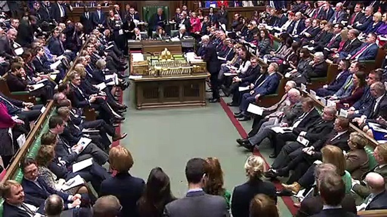 Jeremy Corbyn: Theresa May is 'blackmailing' MPs