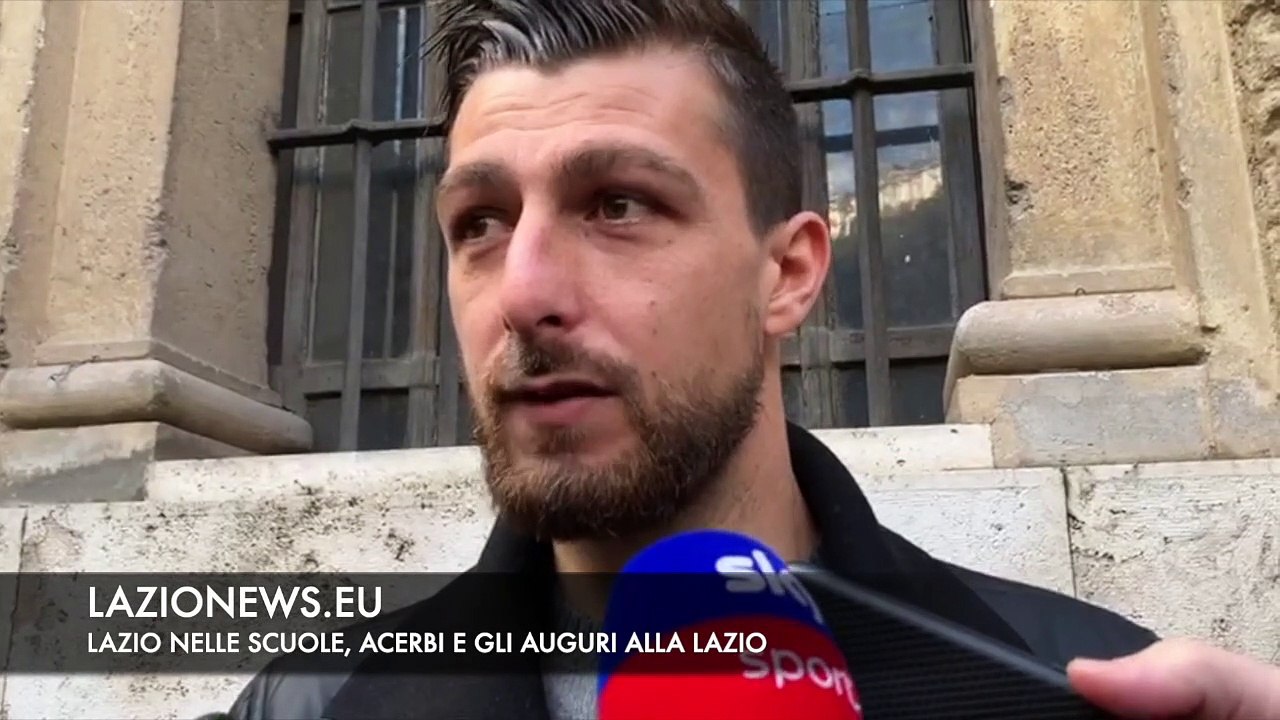 Lazio nelle Scuole, parla Acerbi