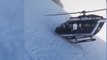 Un pilote d'hélicoptère en Haute Savoie réalise une manoeuvre spectaculaire