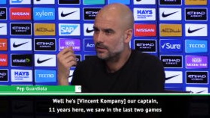 Descargar video: Kompany's only problem is his injuries - Guardiola