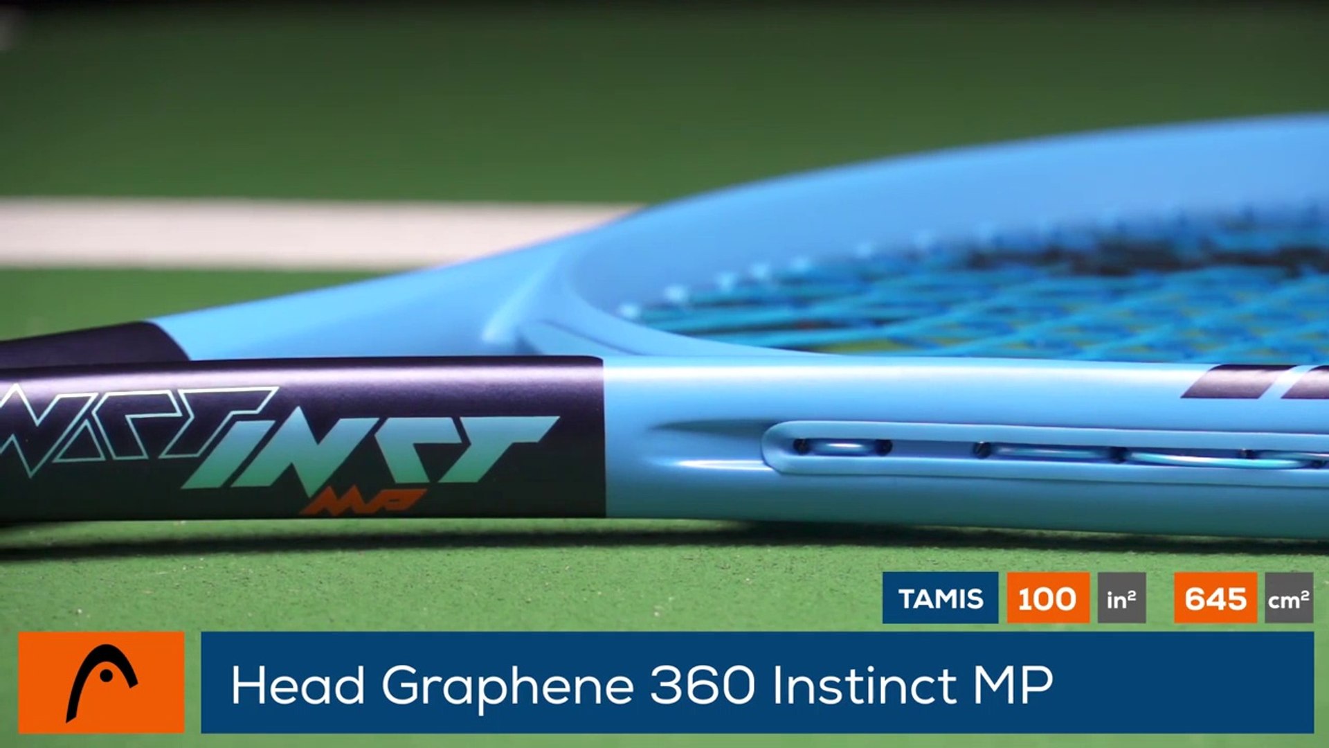 Tennis Test Matériel - On a testé pour vous la Head Graphene 360 Instinct  MP - Vidéo Dailymotion