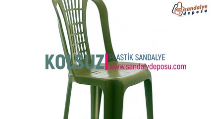 Kolsuz Plastik Sandalye