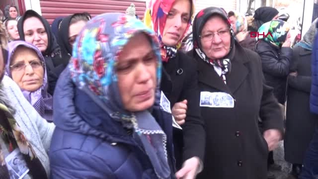 Edirne Kazada Ölen 8 Kişi, Gözyaşlarıyla Uğurlandı 2