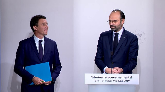 Compte-rendu du séminaire gouvernemental du mercredi 9 janvier 2019