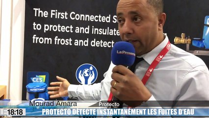 CES 2019 : Protecto détecte instantanément les fuites d'eau