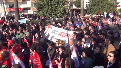 CHP Mersin Büyükşehir Belediye Başkan Adayı Seçer'e Coşkulu Karşılama