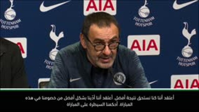 كرة قدم: كأس رابطة الأندية الإنكليزية: تشلسي لم يستحقّ الخسارة- ساري