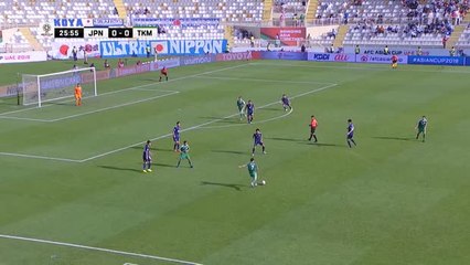 Tendangan Spektakuler Kapten Tim Turkmenistan