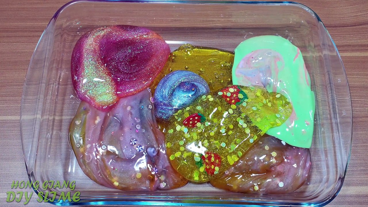 MIXING RANDOM THINGS INTO SLIME !! RELAXING SATISFYING SLIME