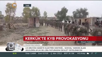 Kerkük'te KYB provokasyonu