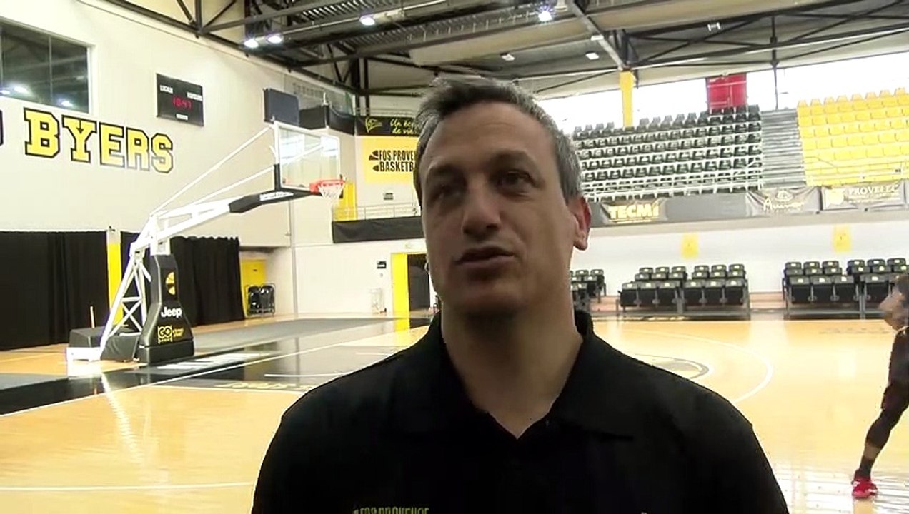 Rémi Giuitta coach Fos Provence Basket
