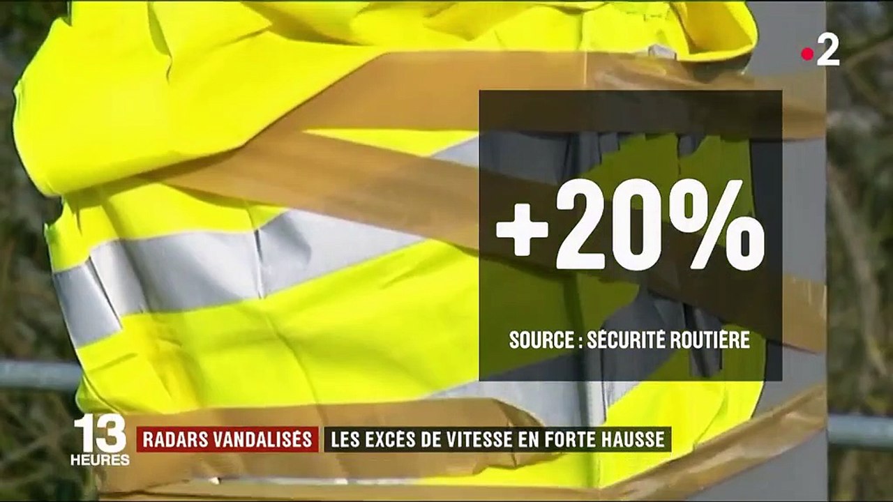 Sécurité routière : les radars vandalisés ont favorisé la hausse des excès de vitesse