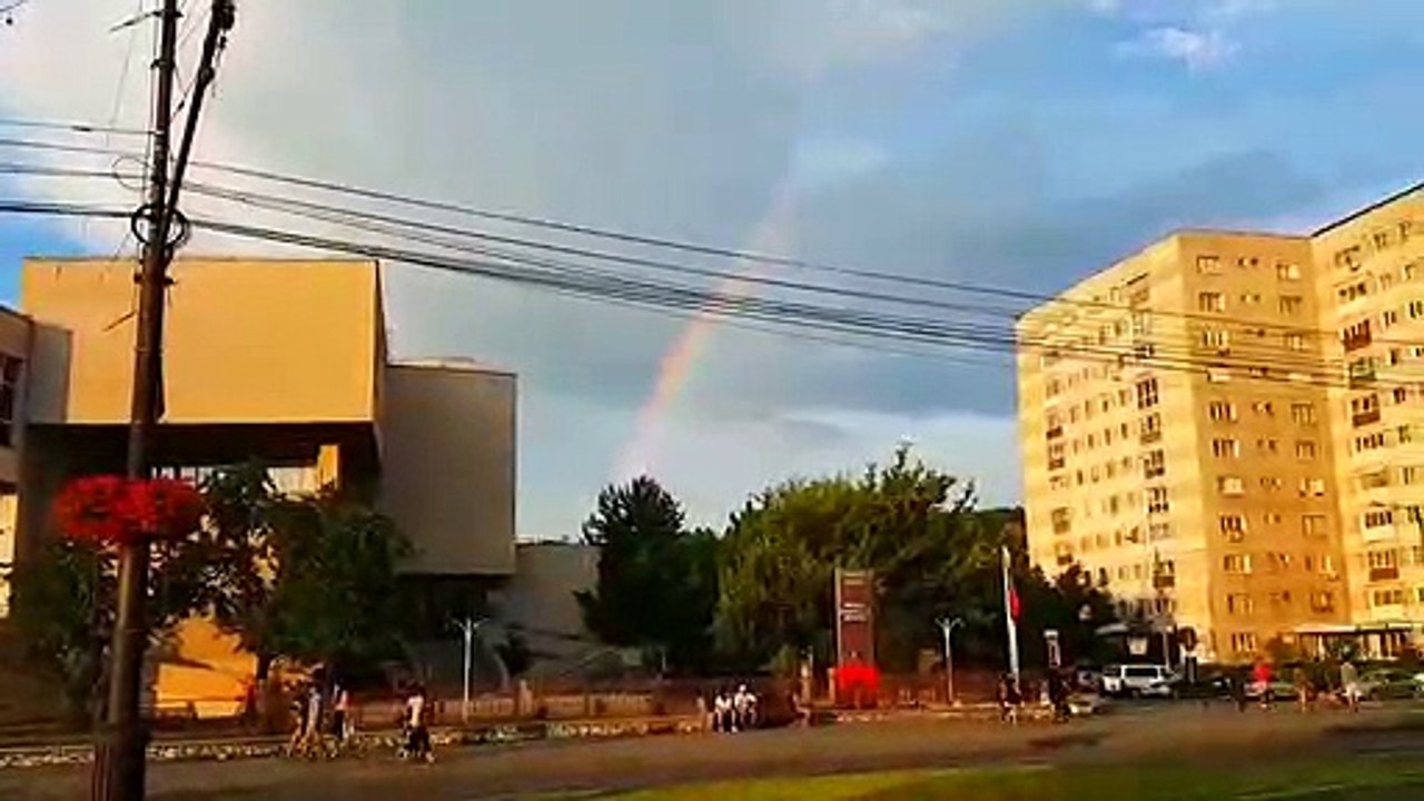 rainbow in town