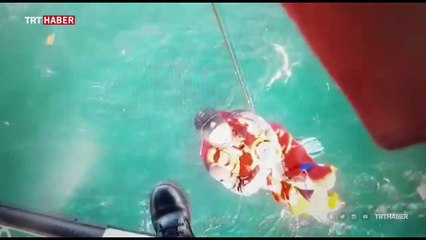 Samsun açıklarında gemi battı