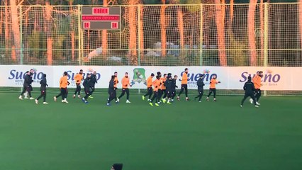 Galatasaray'da ikinci yarı hazırlıkları - ANTALYA