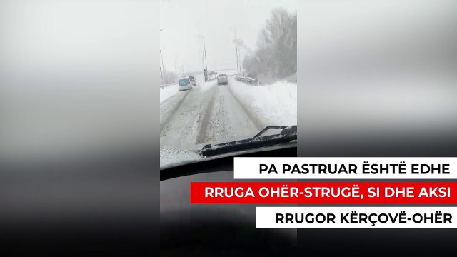 Strugë, rrugët të pa pastruara nga bora