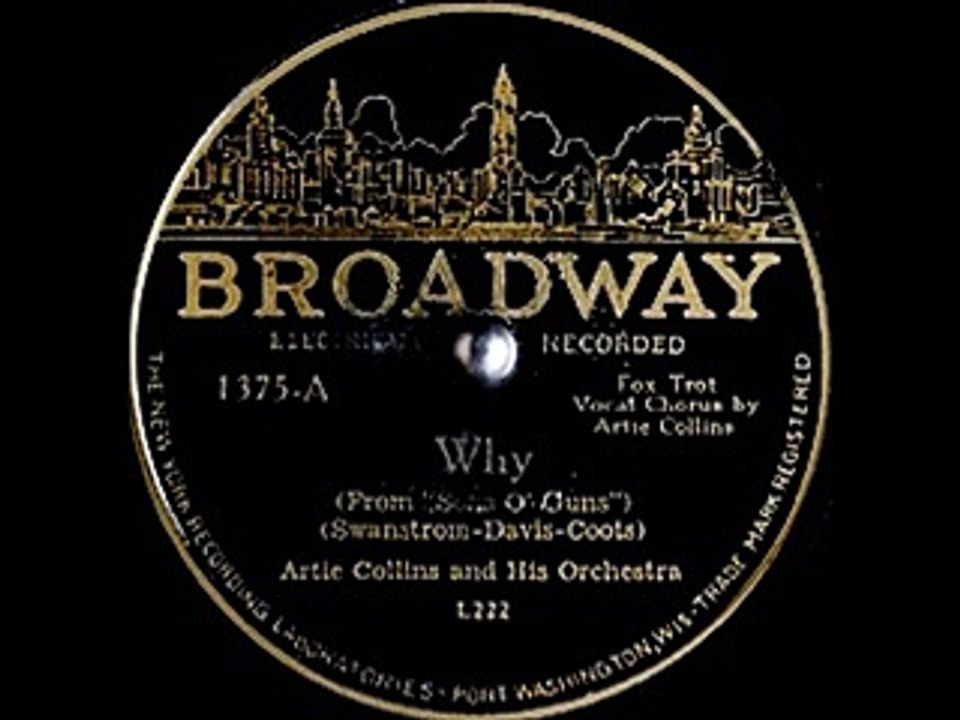 Artie Collins & His Orchestra - Why?