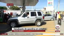 Continúa desabasto de gasolina en Toluca