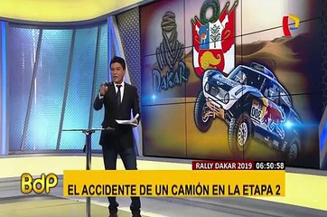 Alexis Hernández: peruano abandonó el Dakar  pero aún puede regresar