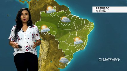 Previsão Brasil – Chuva em praticamente todo o país