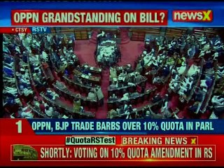 Rajya Sabha works overtime; passed 10% quota bill