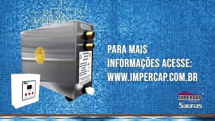 Porta em Aço Inox & Sauna Úmida | Impercap Saunas | Bumper AD