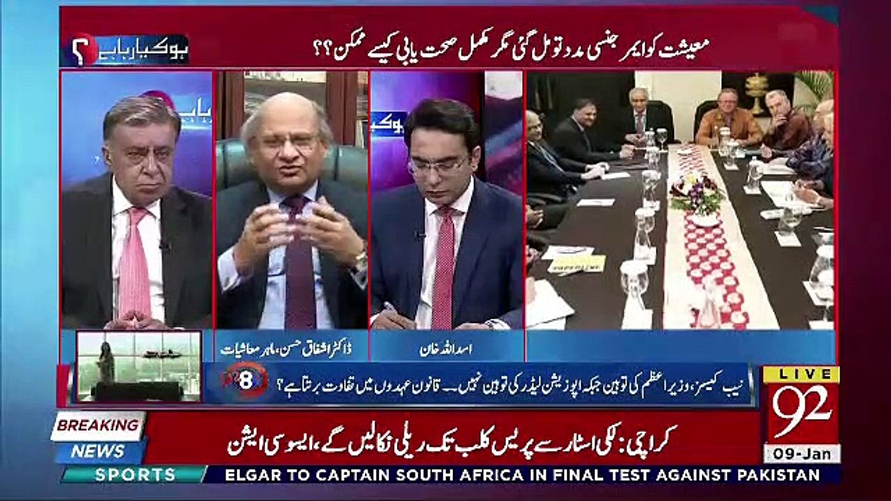 Dr.Ashfaq Hassan's Views On Prime Minister's Economic Team