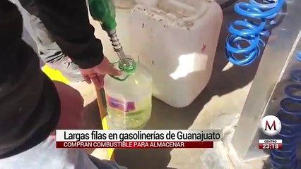 En Guanajuato de registra caos por falta de combustible