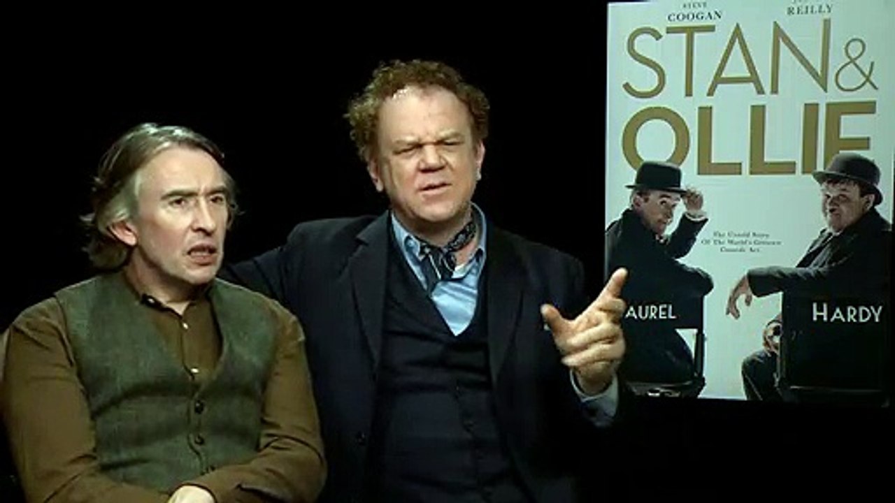 Steve Coogan and John C. Reilly on being Stan and Ollie