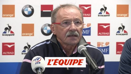 Brunel explique ses choix 1/2 - Rugby - Bleus