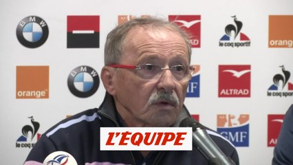 Brunel explique ses choix 2/2 - Rugby - Bleus
