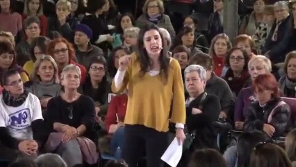 Irene Montero Hace su Primera Aparición Pública en Tiempo Real ✨