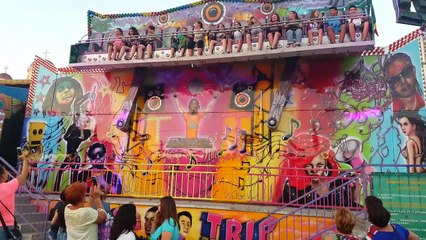 rotating seat at distraction park